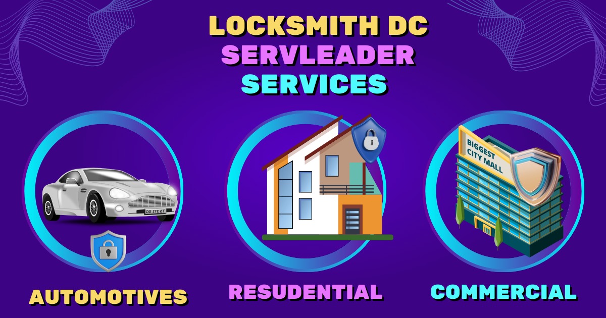Services Provided by Locksmith DC Servleader